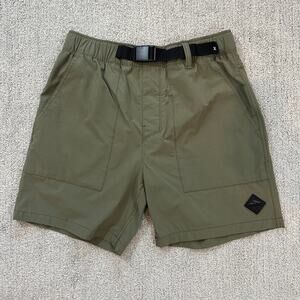 Hurley Mens Dark Green Athletic Shorts